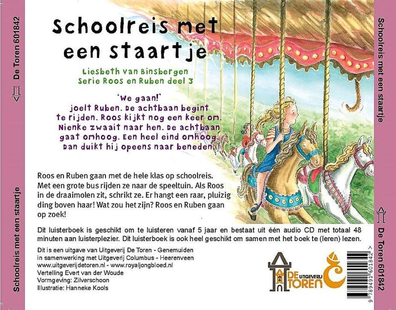 Achterkant van Schoolreis met een staartje