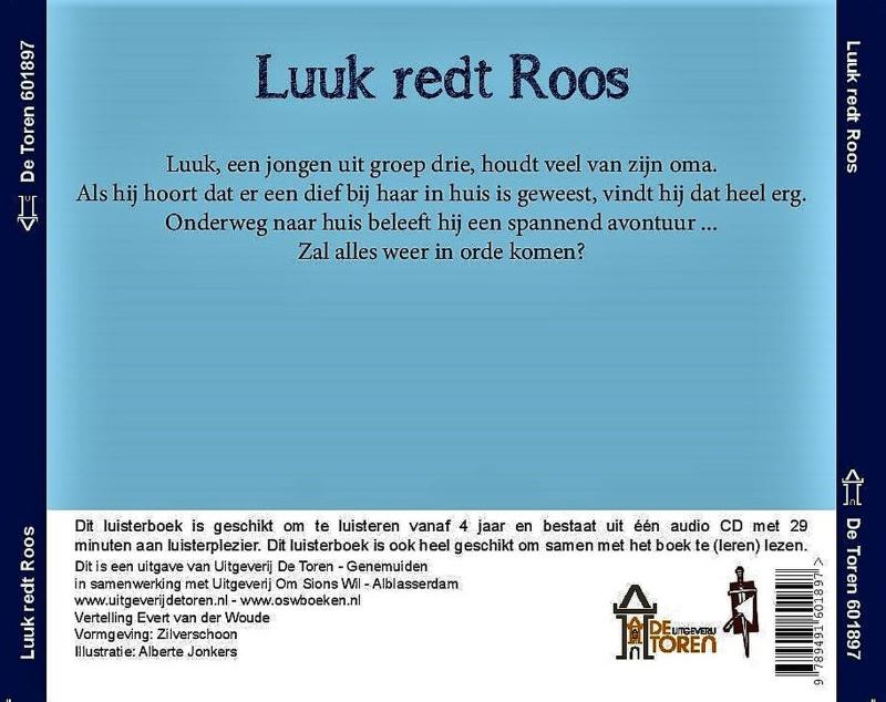 Achterkant van Luuk redt Roos