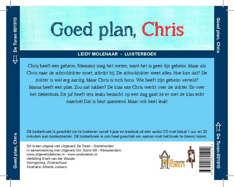 Achterkant van Goed plan Chris