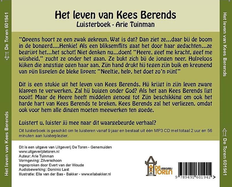 Achterkant van Het Leven van Kees Berends
