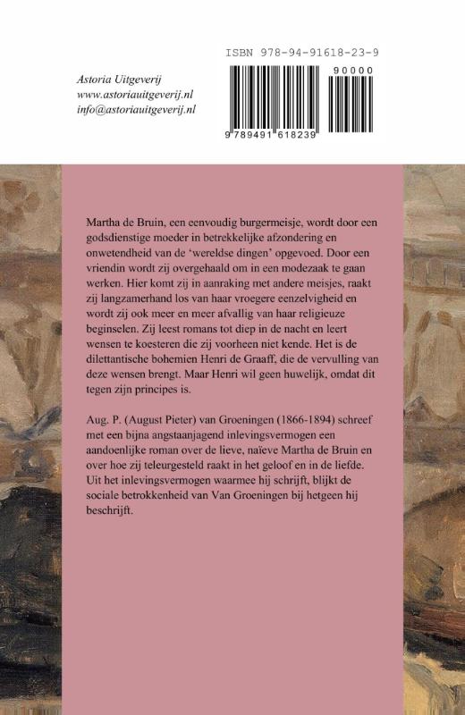 Achterkant van Martha de Bruin