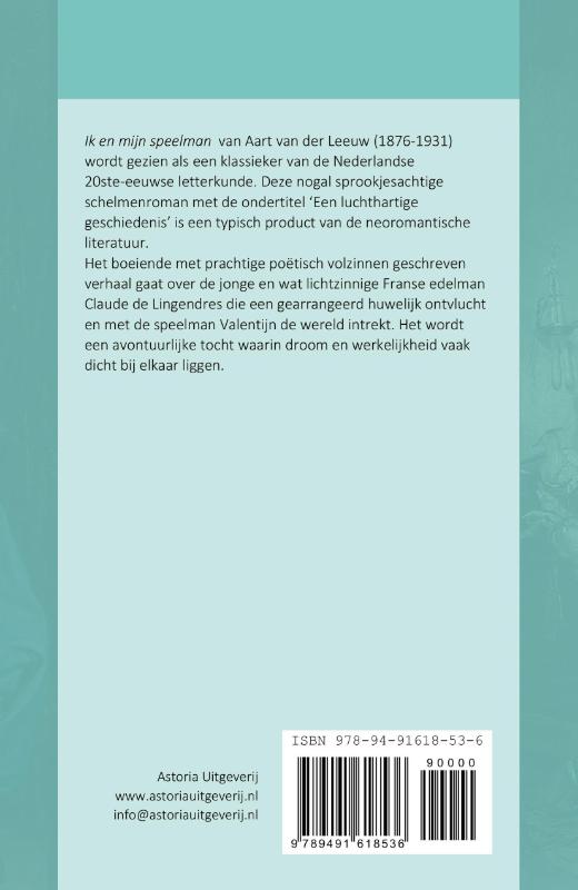 Achterkant van Ik en mijn speelman