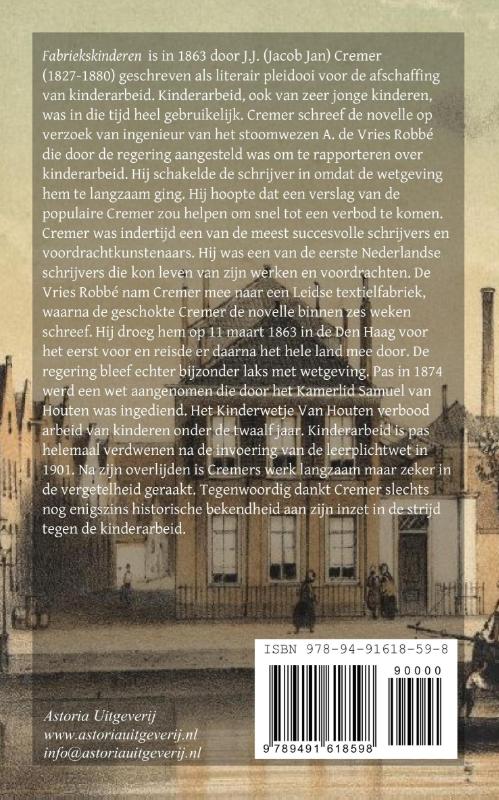 Achterkant van Fabriekskinderen