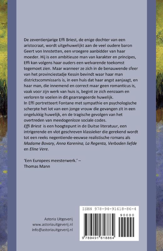 Achterkant van Effi Briest