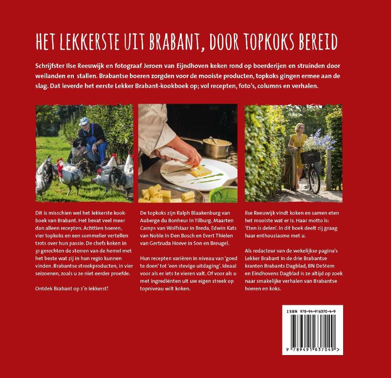 Achterkant van Koken met het beste van Brabantse bodem