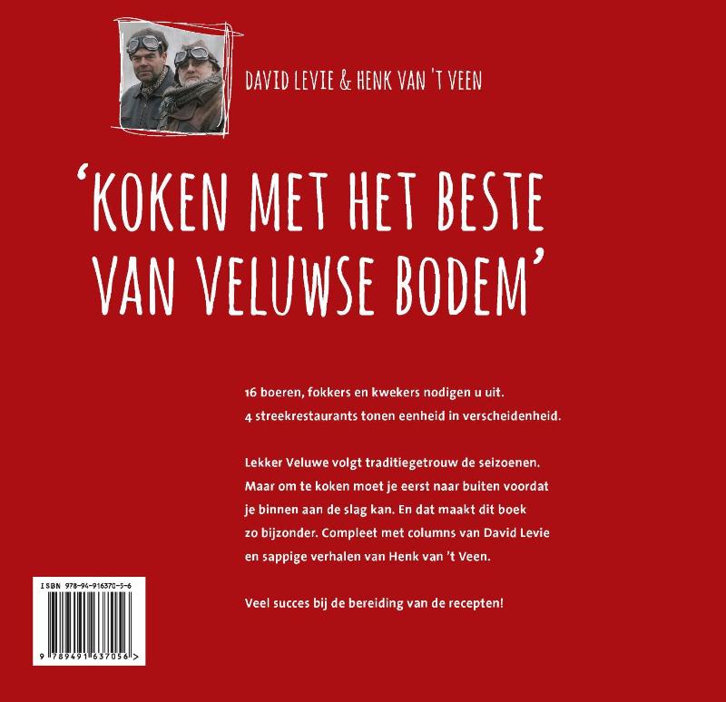 Achterkant van Koken met het beste van Veluwse bodem