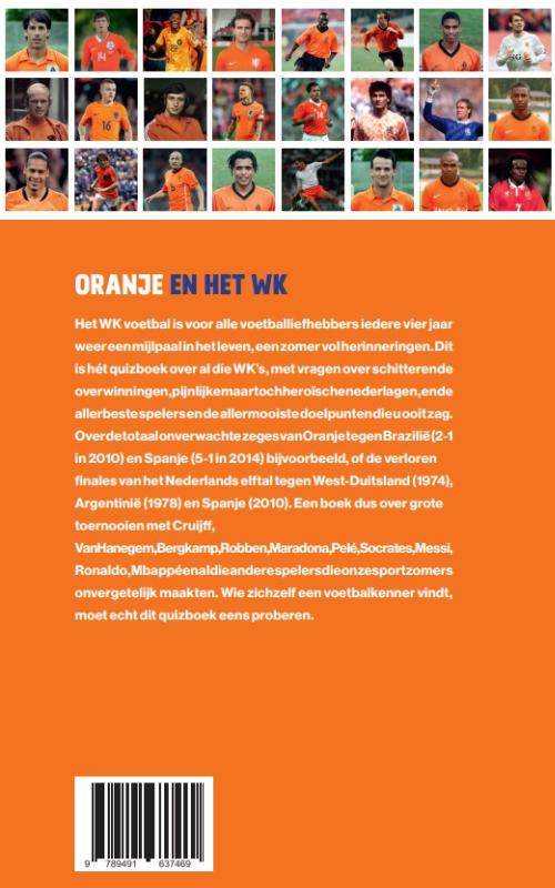 Achterkant van Oranje en het WK