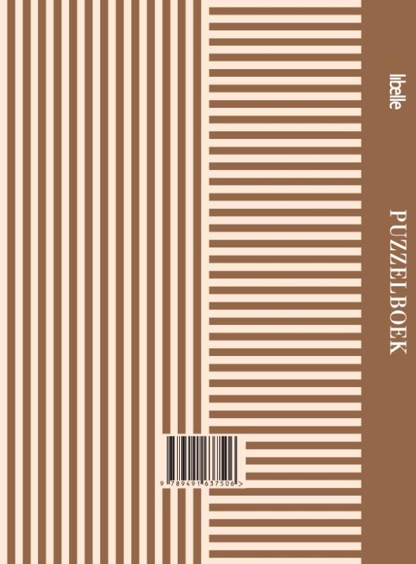 Achterkant van Libelle puzzelboek