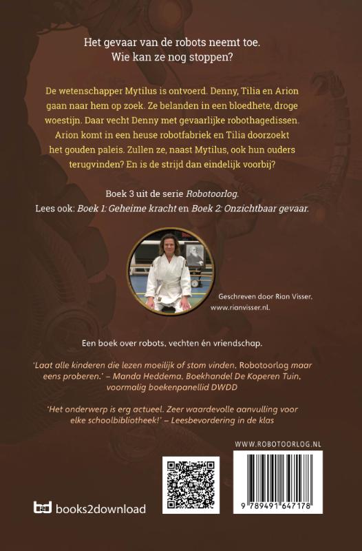 Achterkant van Ongelijke strijd