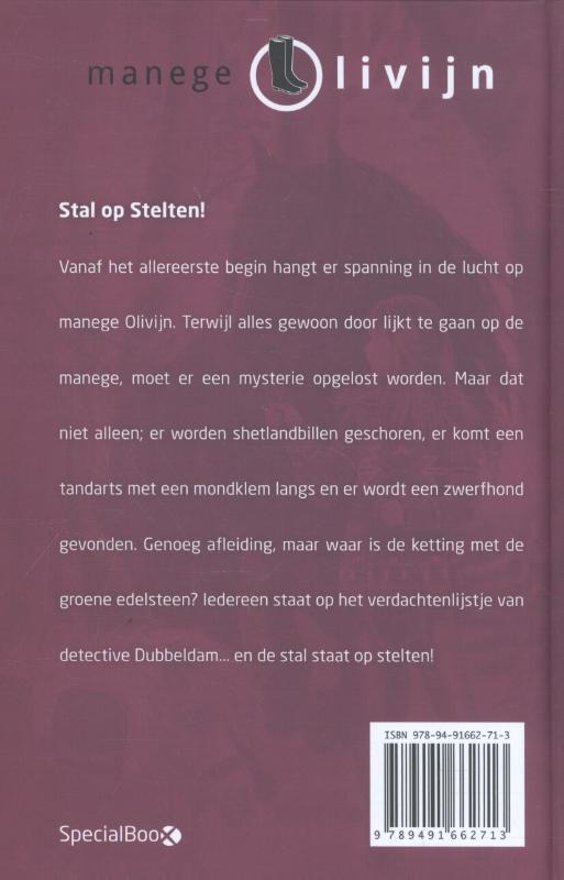 Achterkant van Stal op stelten!