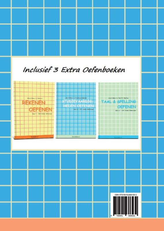 Achterkant van Entreetoets oefenen