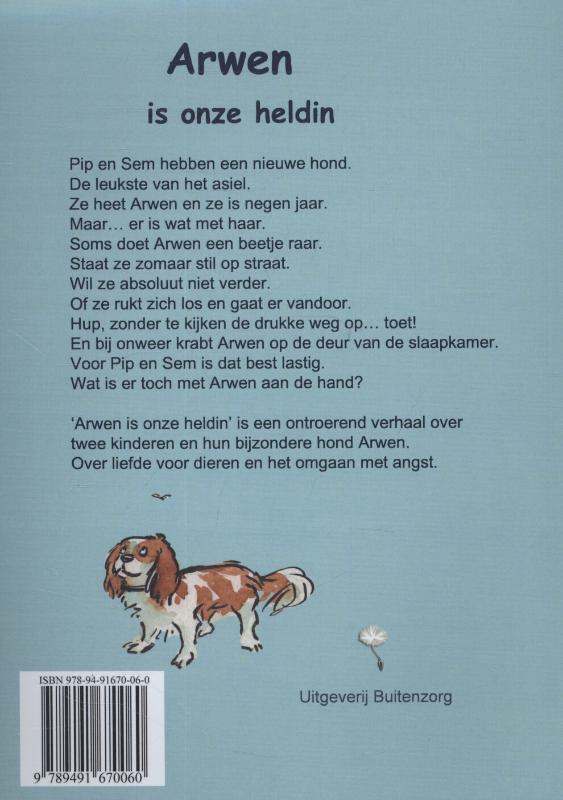 Achterkant van Arwen is onze heldin
