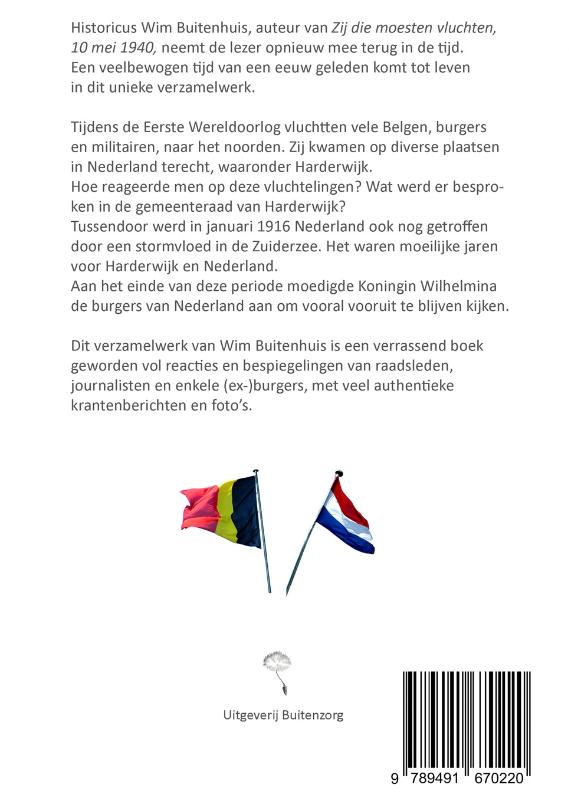 Achterkant van Opvang Belgische vluchtelingen Harderwijk 1914-1918