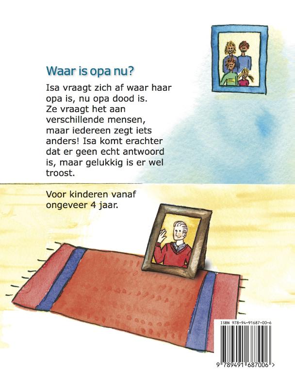 Achterkant van Waar is opa nu?