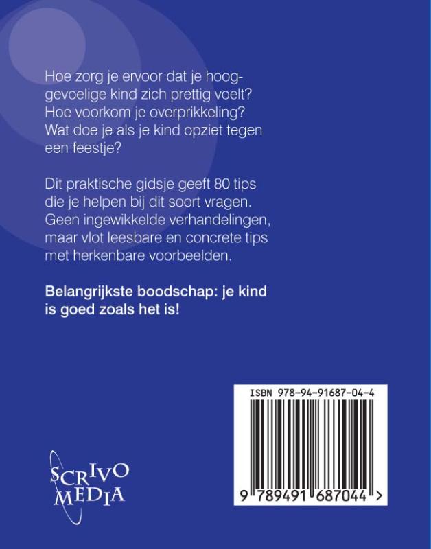 Achterkant van De gids over hooggevoelige kids