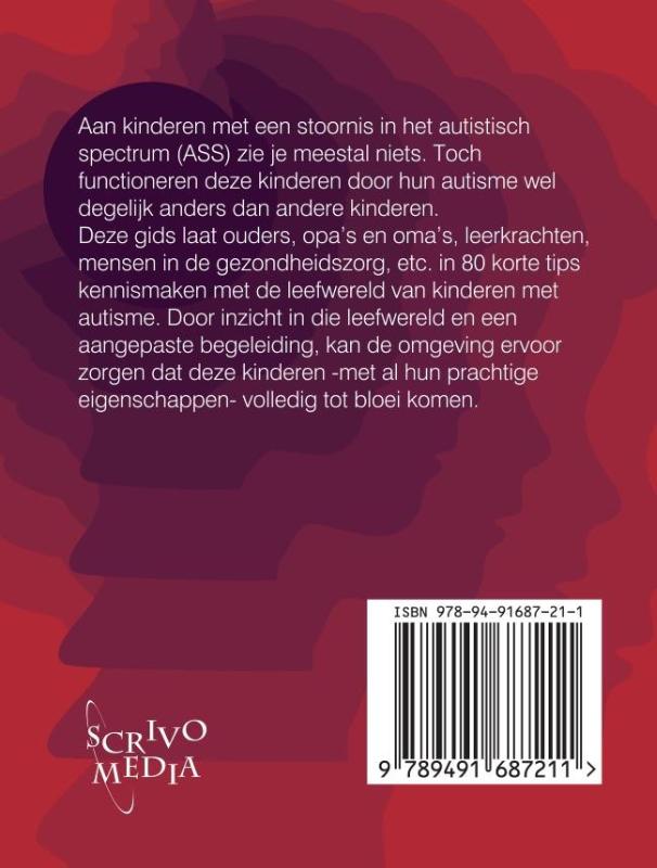 Achterkant van De gids over autisme bij kids