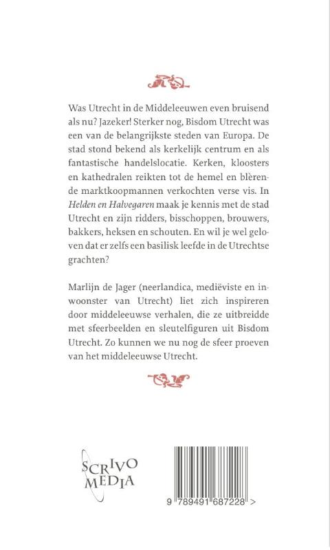 Achterkant van Helden & Halvegaren