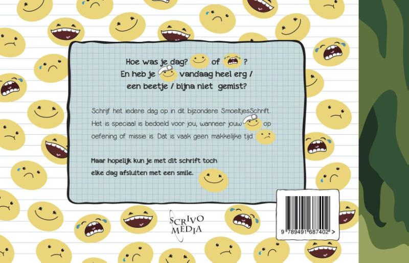 Achterkant van SmoeltjesSchrift voor het thuisfront