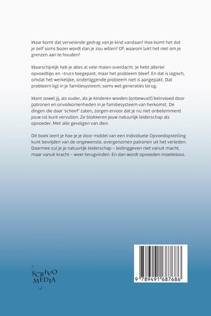 Achterkant van Moeiteloos opvoeden