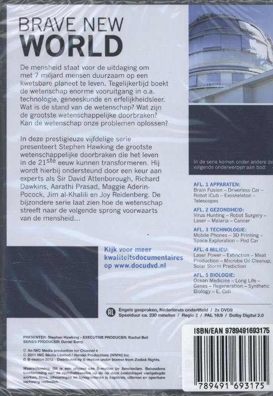Achterkant van Brave new world