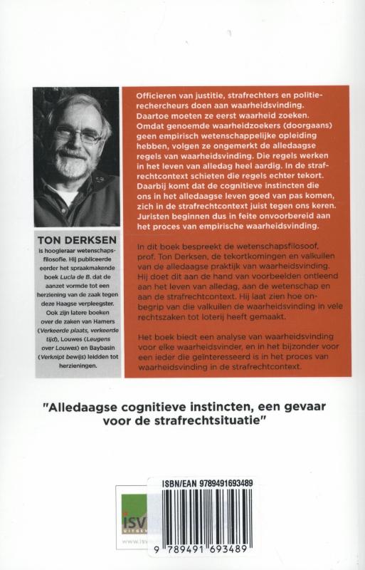 Achterkant van De ware toedracht
