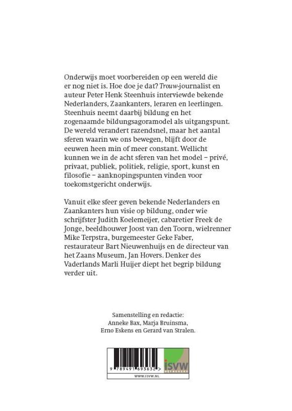 Achterkant van Zaanse agora