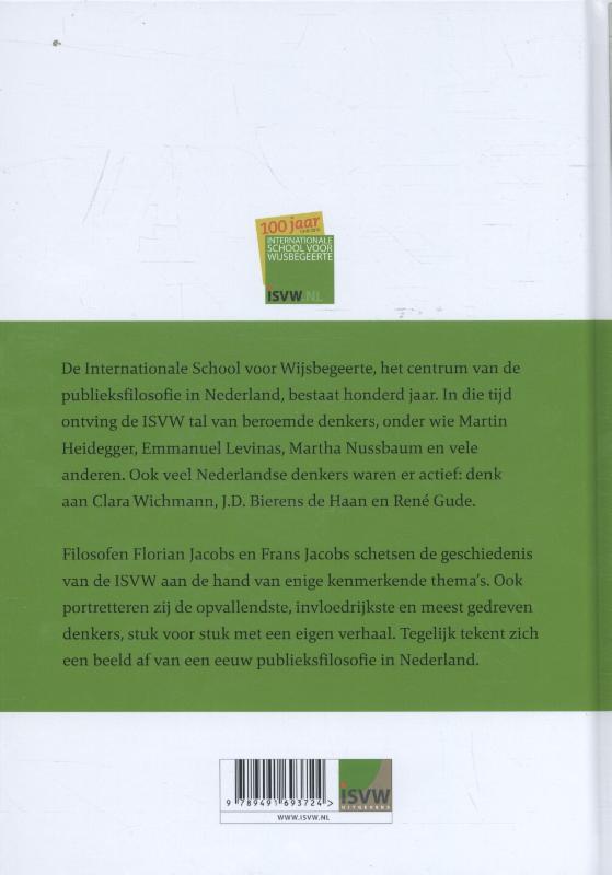 Achterkant van Markante denkers