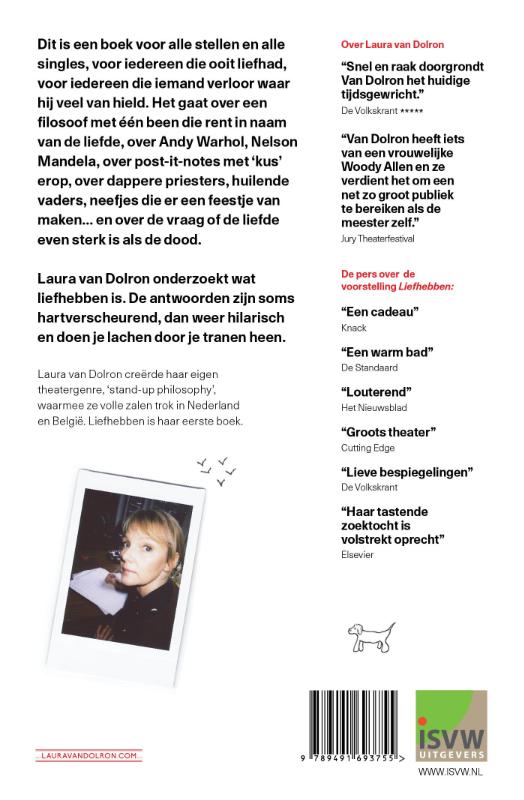 Achterkant van Liefhebben