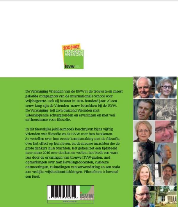 Achterkant van Markante vrienden