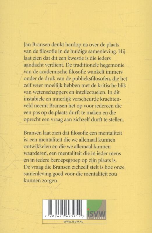 Achterkant van Waar filosofen van houden