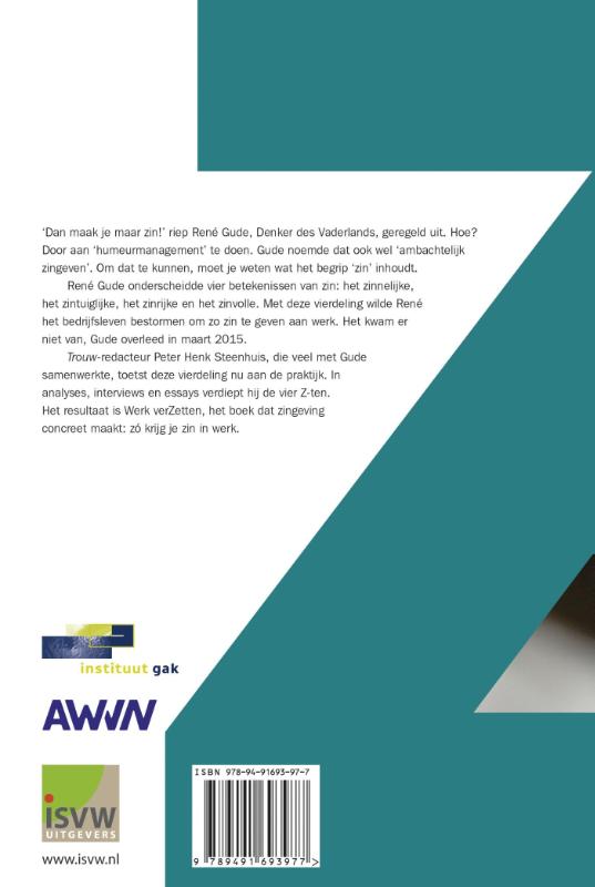 Achterkant van Werk verzetten