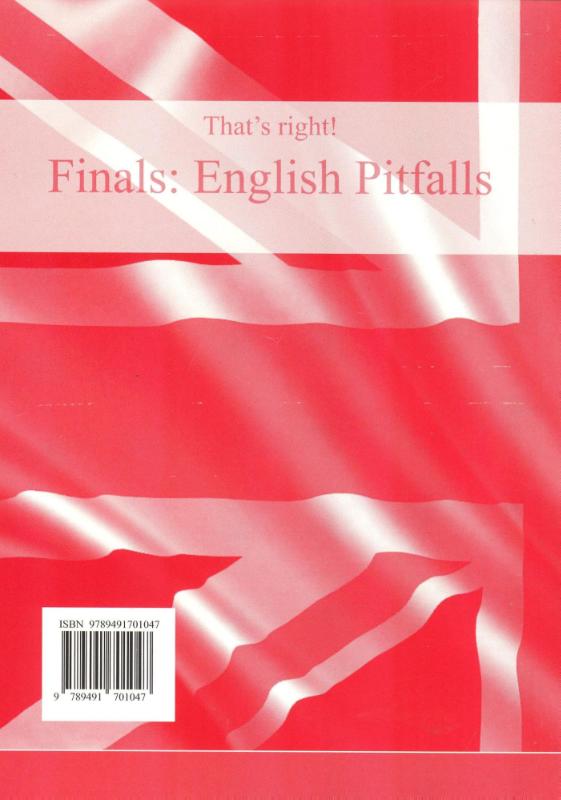 Achterkant van Finals: English pitfalls