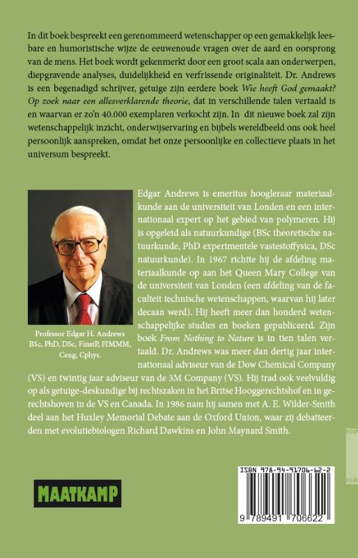Achterkant van Wat is de mens?