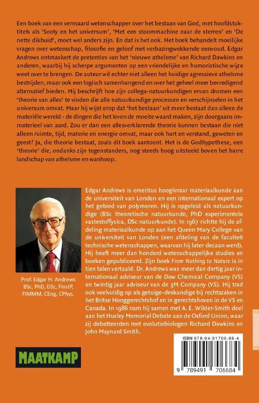 Achterkant van Wie heeft God gemaakt?