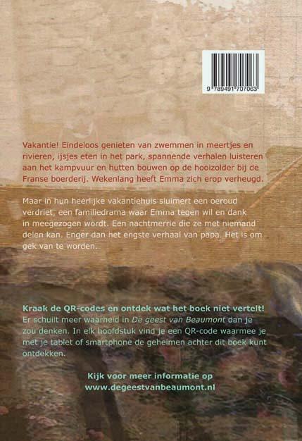 Achterkant van De geest van Beaumont