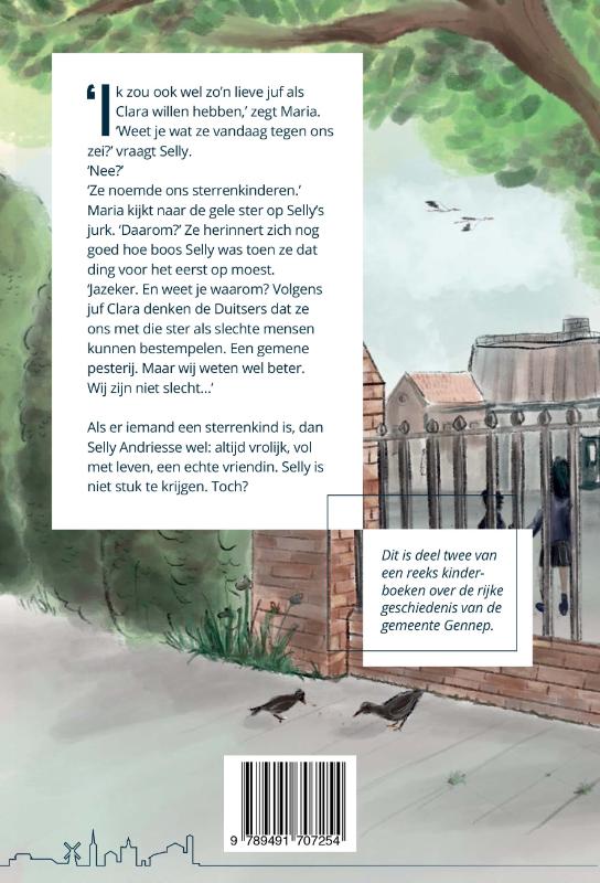 Achterkant van Sterrenkind