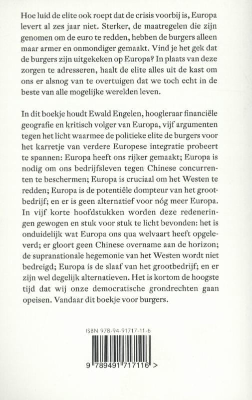 Achterkant van Europese mythes