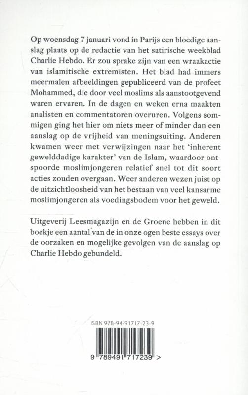 Achterkant van deel 1