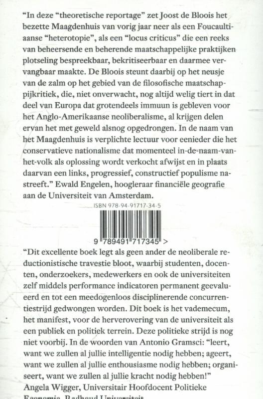 Achterkant van 2016