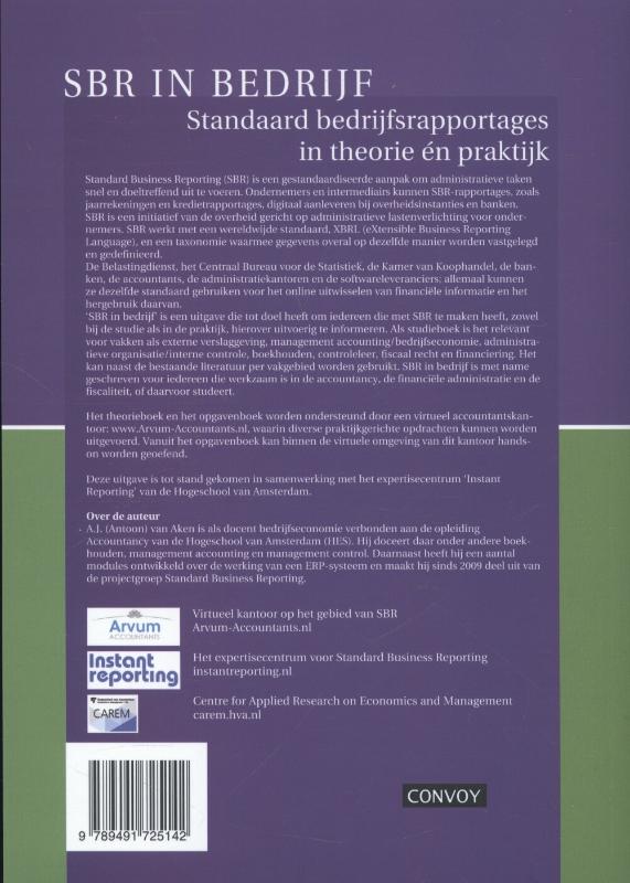 Achterkant van opgavenboek