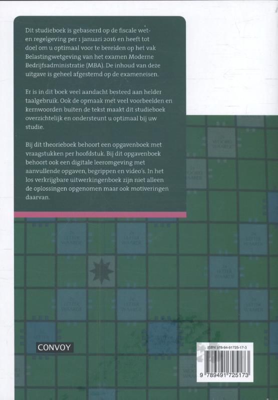 Achterkant van Theorieboek