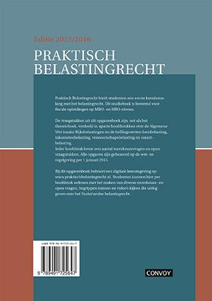 Achterkant van Opgavenboek