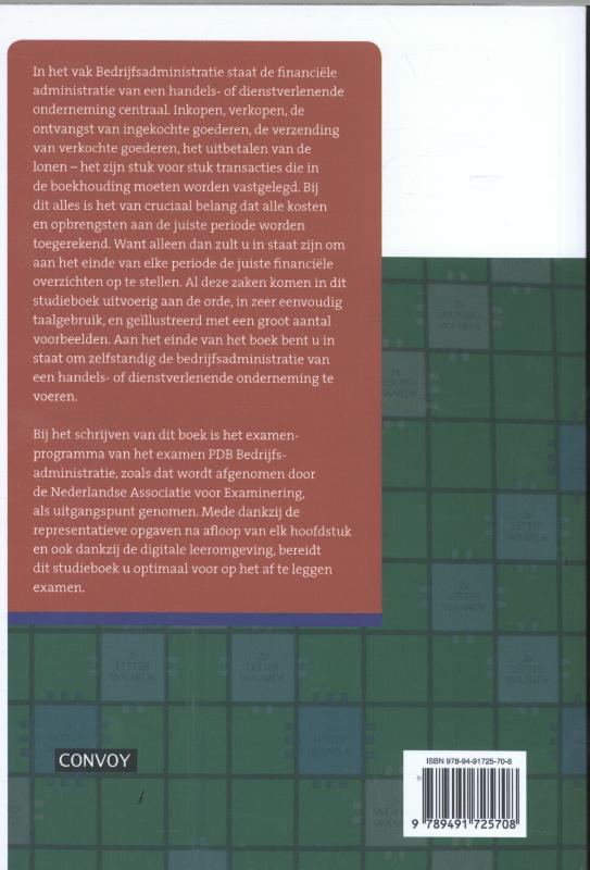 Achterkant van theorie-/opgavenboek