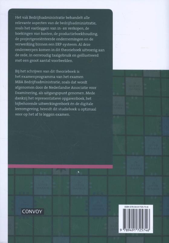 Achterkant van Theorieboek
