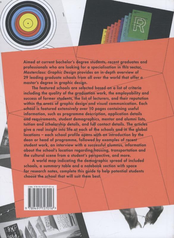 Achterkant van Masterclass: graphic design