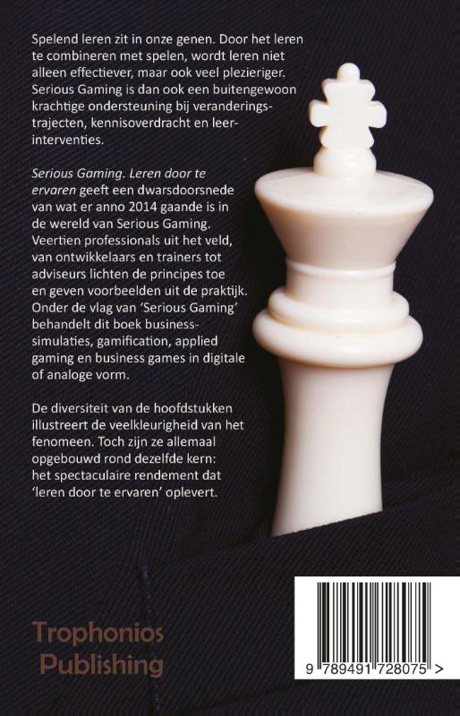 Achterkant van Serious gaming