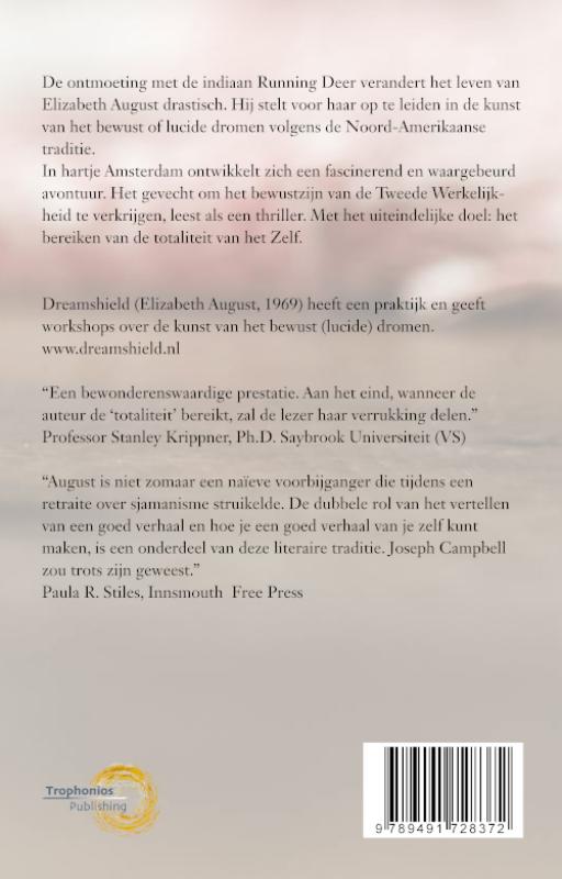 Achterkant van De droomkunstenaar