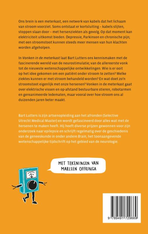 Achterkant van Vonken in de meterkast