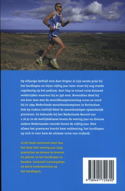 Achterkant van Hardlopen, mijn leven