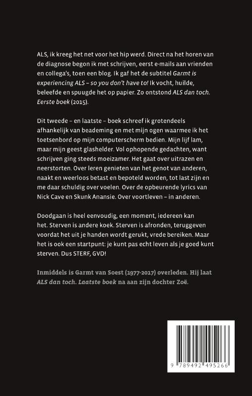 Achterkant van Laatste boek